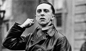 From frustrated writer to party supremo ? Joseph Goebbels.