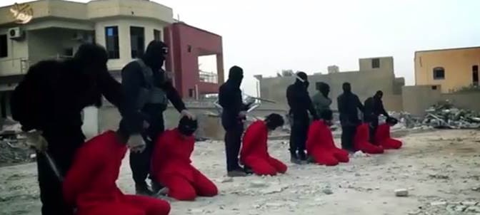 ISIS sgozza piloti ‘crociati’ catturati – VIDEO CHOC