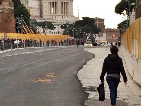 Il Prefetto di Renzi asfalta i Fori Imperiali