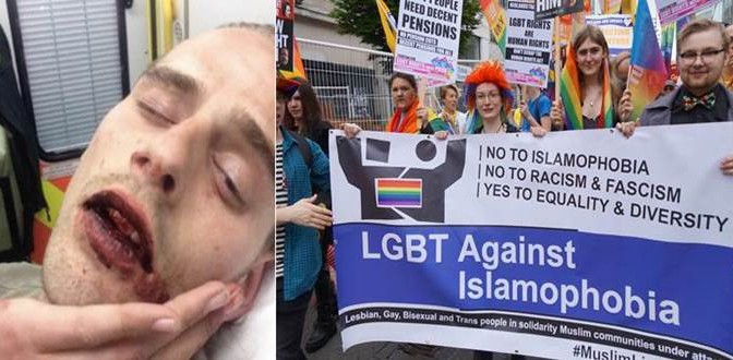 Gay pestato a sangue da islamici – FOTO