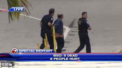 FORT LAUDERDALE: ARRESTATO SI CHIAMA ‘ESTEBAN SANTIAGO’ – DIRETTA VIDEO