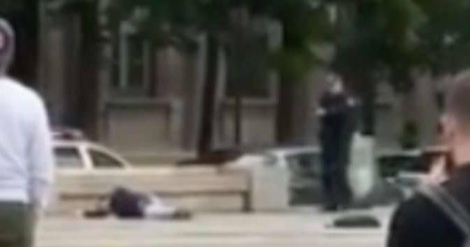 NOTREDAME, ECCO MENTRE IL POLIZIOTTO SPARA – VIDEO