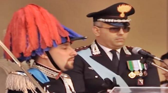 COMANDANTE CARABINIERI ACCUSA: “NOI ARRESTIAMO, LEGGI INGIUSTE SCARCERANO TUTTI” – VIDEO