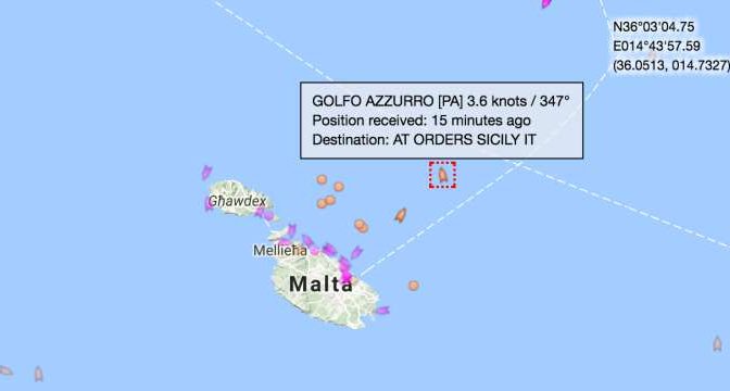 MINNITI CEDE, NAVE ONG RESPINTA DA MALTA VERSO ITALIA – MAPPA