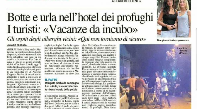 Troppi stupri e molestie, turiste in fuga da Rimini