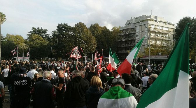 Forza Nuova marcia su Roma – DIRETTA VIDEO