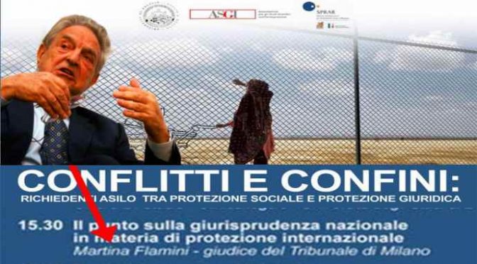 Soros finanzia associazione che fa causa ai sindaci anti-clandestini: contatti con magistrati