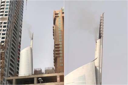 Dubai, nuovo incendio in grattacielo – VIDEO