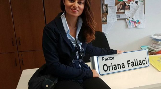 Cascina, sindaco Lega intitola piazza a Oriana Fallaci: “Risposta a candidatura figlio Imam”