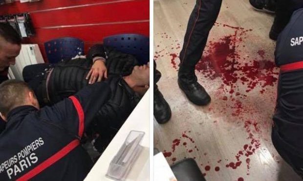 Ebreo accoltellato da branco africani – FOTO