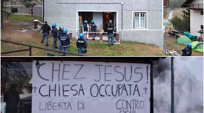 Sgomberata chiesa occupata da immigrati: parroco, ringrazia Salvini