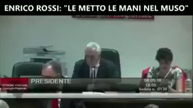 Governatore Toscana aggredisce leghisti: “Vi metto le mani nel muso” – VIDEO