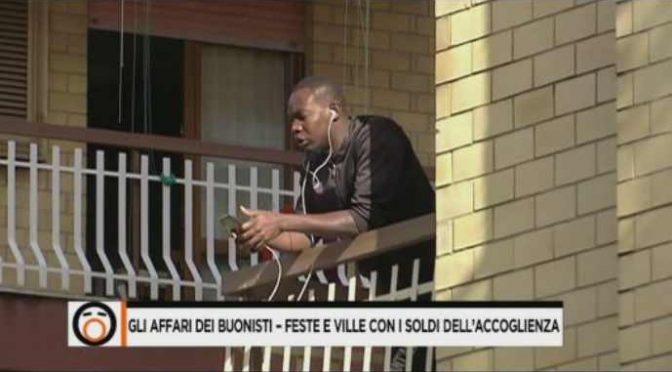 I buonisti si sono fatti la villa coi soldi dell’accoglienza – VIDEO