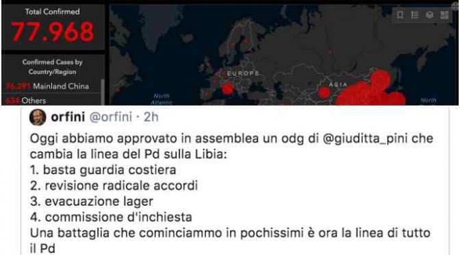 Coronavirus dilaga, la priorità del PD: “Portare più immigrati in Italia”