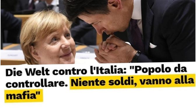 Merkel seppellisce Conte e gli Eurobond: “NO”