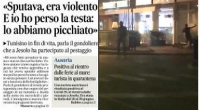 Italiani incensurati indagati per avere pestato spacciatore tunisino armato di taser