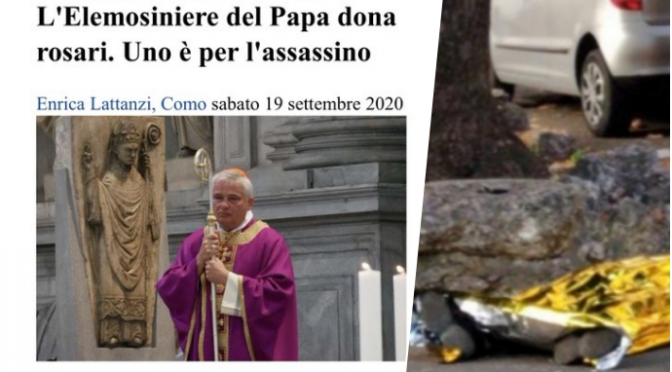 Bergoglio regala rosario all’assassino islamico di don Malgesini: “E’ stato sfortunato”