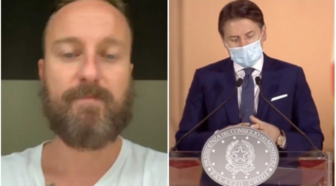 Facchinetti contro il governo: “Fate morire gli italiani e date la colpa a loro!” – VIDEO