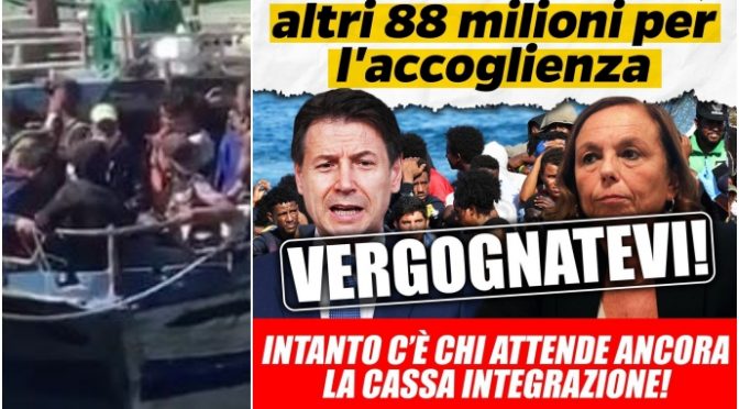 40 BARCONI ISLAMICI ASSALTANO L’ITALIA: SBARCHI A LAMPEDUSA, CALABRIA E SARDEGNA