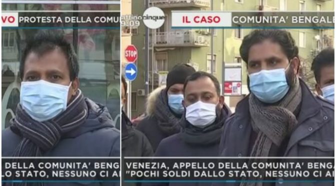 Bengalesi minacciano l’Italia: “Non ci basta sussidio di 500 euro, va triplicato o RUBIAMO” – VIDEO