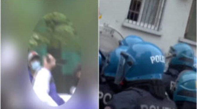 RIVOLTA ISLAMICA A MILANO: RAPPER MAROCCHINO ARMATO DI MACHETE CONTRO POLIZIOTTI – VIDEO