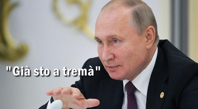Il festaiolo Johnson minaccia Putin: “Colpiremo la Russia il piu’ duramente possibile con le sanzioni”
