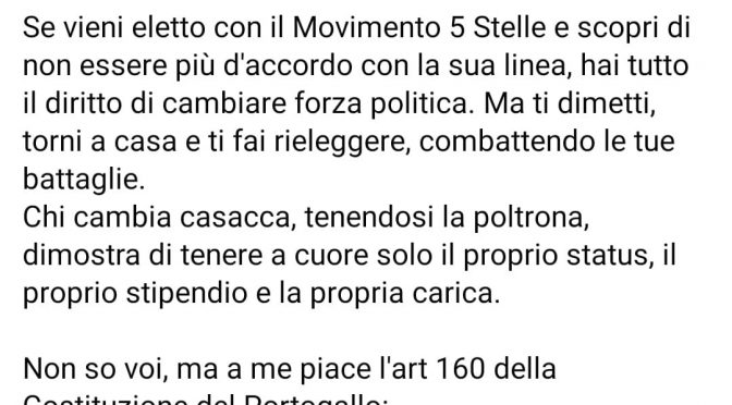 L’ennesima giravolta dell’indegno Di Maio: “No a chi cambia partito durante legislatura” – VIDEO 🤡