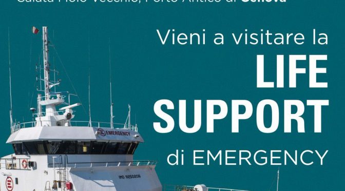 Emergency torna a trafficare clandestini in Italia: il 21 ottobre a Genova