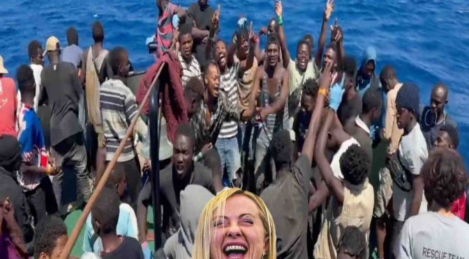 Aspettano profughe ucraine e invece arrivano 160 maschi africani – VIDEO