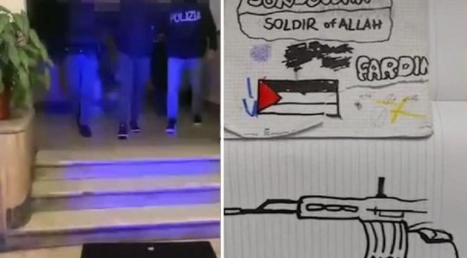 Arrestato migrante jihadista: “Sono un soldato di Allah”