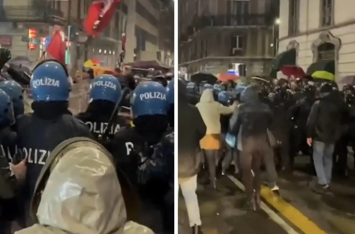 “Fermati c… di m…”. Gli attacchi dei teppisti alla polizia guidati dai politici di sinistra