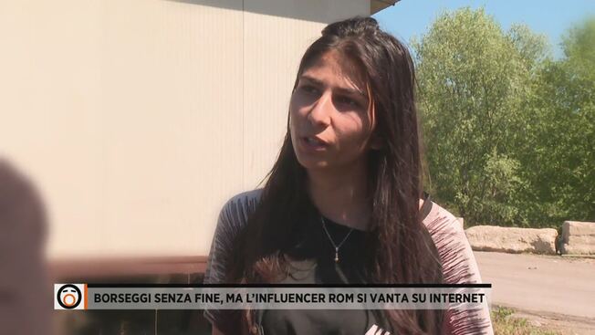 Borseggi, l’influencer rom si vanta su internet e nessuno la ferma