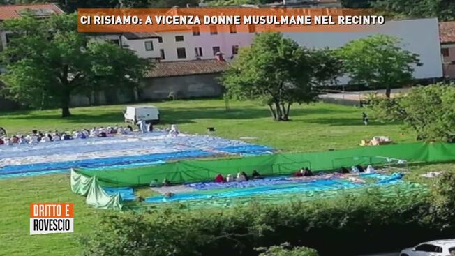 Festa islamica del sacrificio: donne nel recinto come animali in Veneto